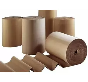 Гофрокартон двошаровий рулонний Гофрокартон двошаровий рулонний