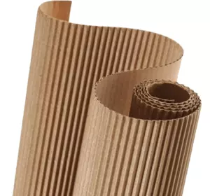 Двухслойный гофрокартон упаковочный Двухслойный гофрокартон упаковочный