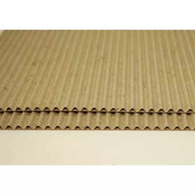 Картон гофрированный двухслойный