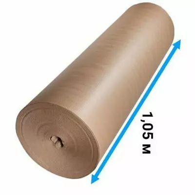 Гофрокартон двухслойный рулонный